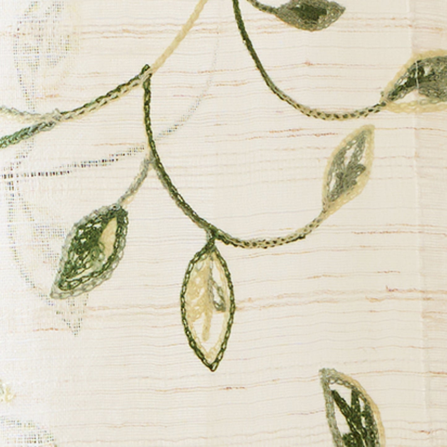 Martha Stewart Durham Embroidery Curtain Panel Set