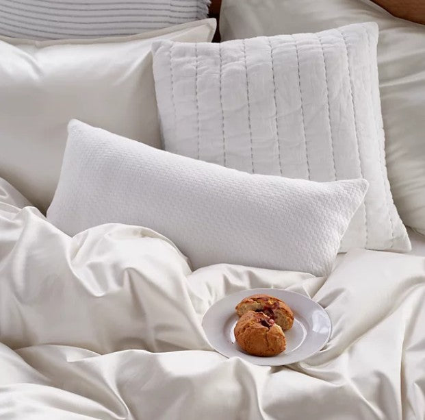 DKNY PURE Quilted Voile Decorative Pillow