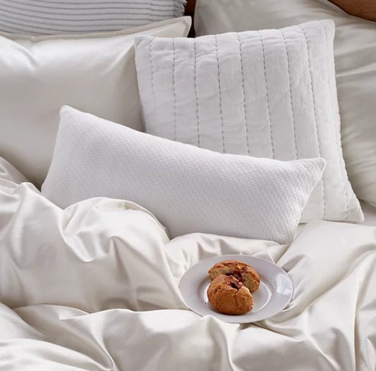 DKNY PURE Quilted Voile Decorative Pillow