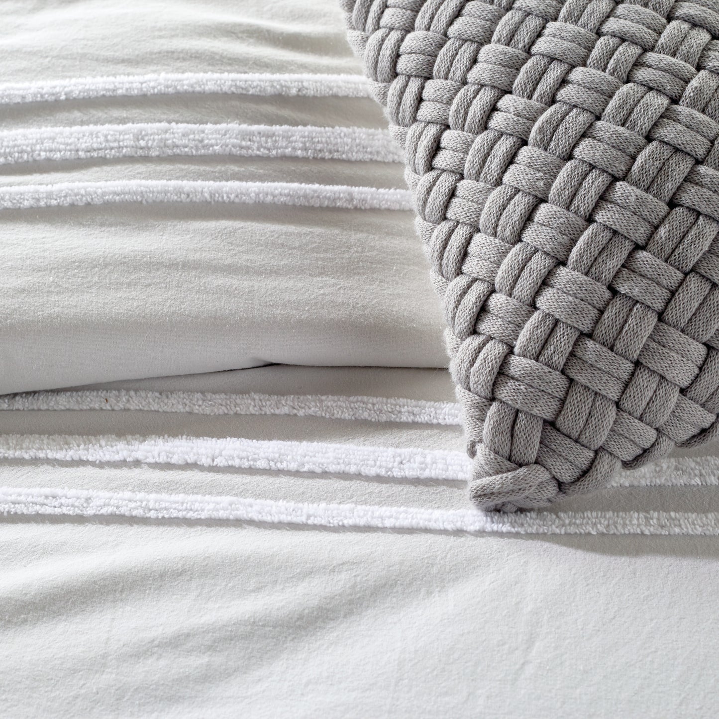 DKNY Chenille Stripe Comforter Set