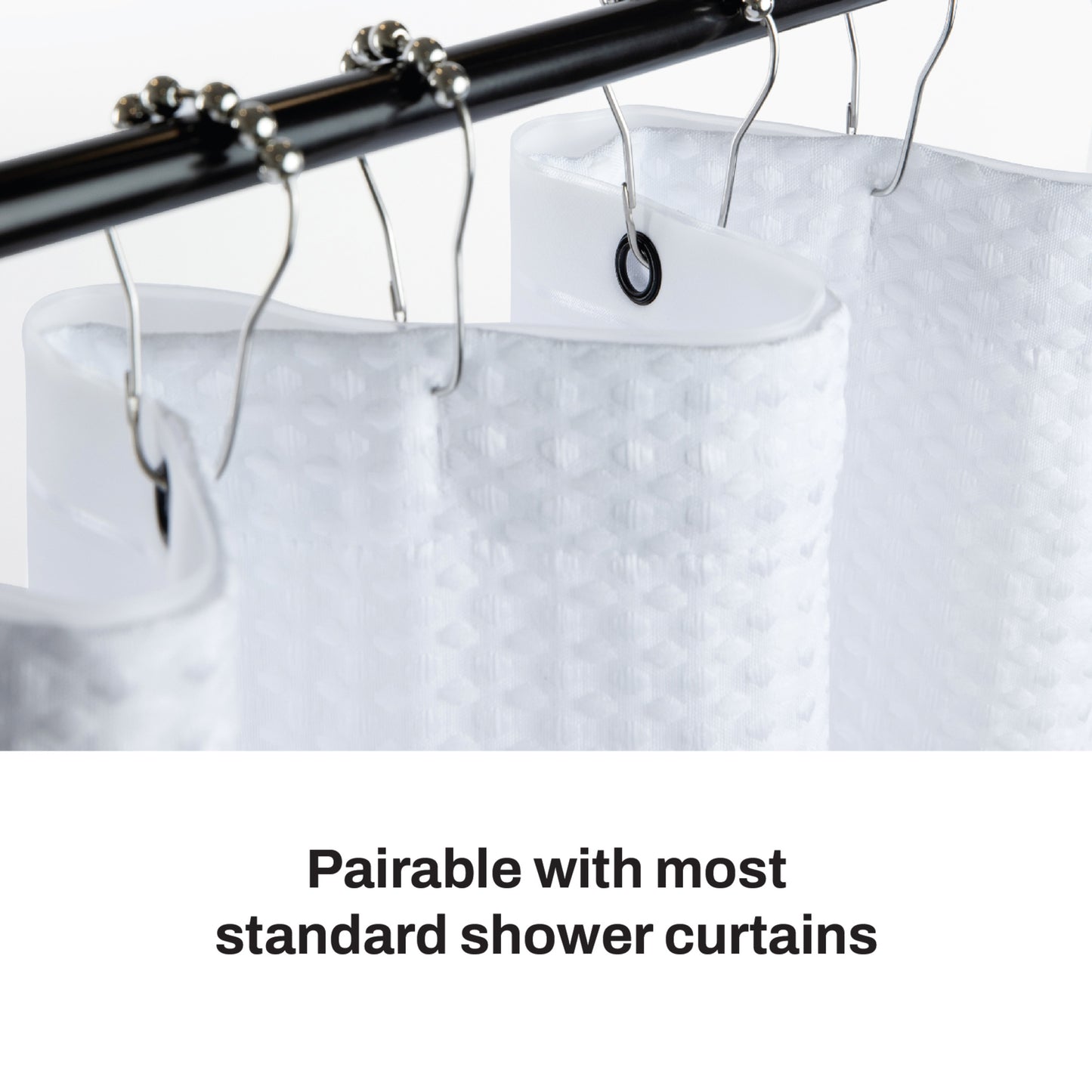 DKNY Clear Shower Curtain Liner