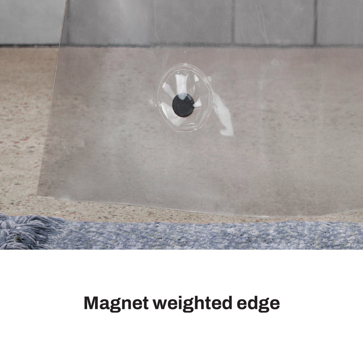 DKNY Clear Shower Curtain Liner