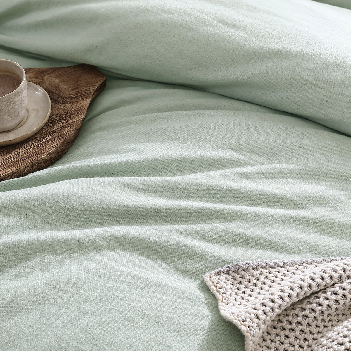 DKNY PURE Washed Linen Duvet Set