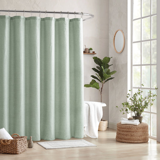DKNY Waffle Shower Curtain
