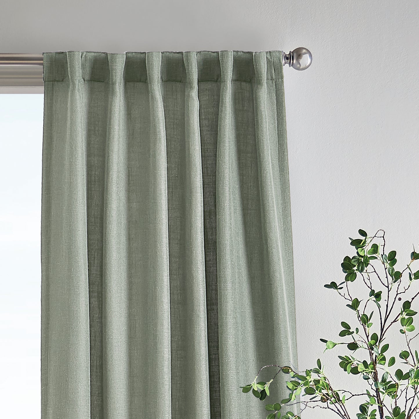 DKNY Avery Frayed Edge Curtain Panel Pair