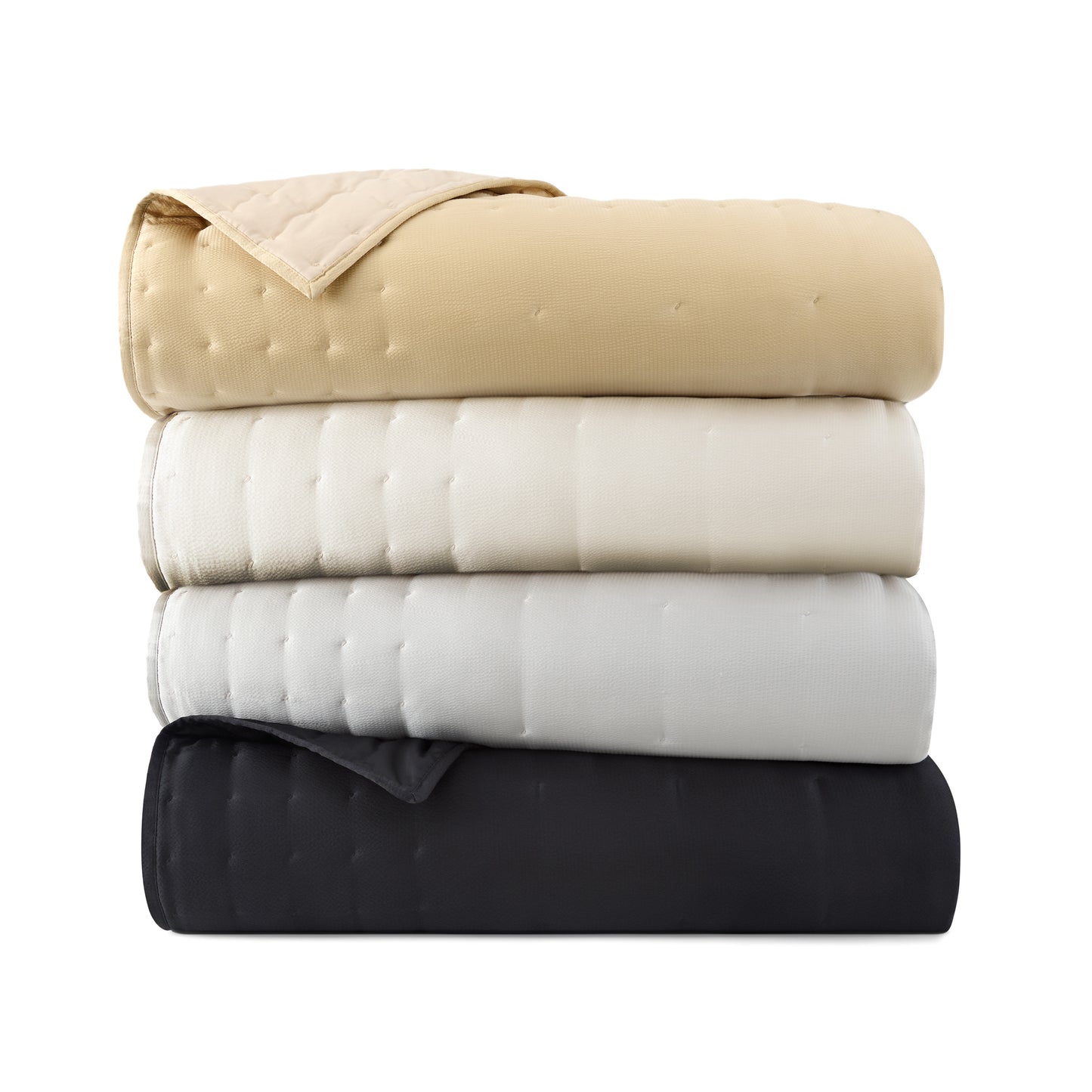 Donna Karan Home Hammered Silk Quilt Collection