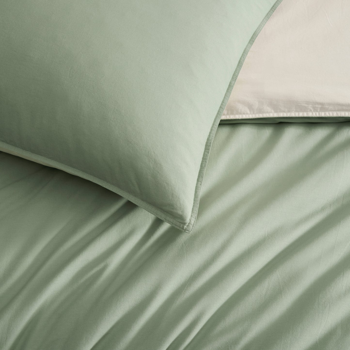 DKNY Reversible Vintage Washed Cotton Duvet Set