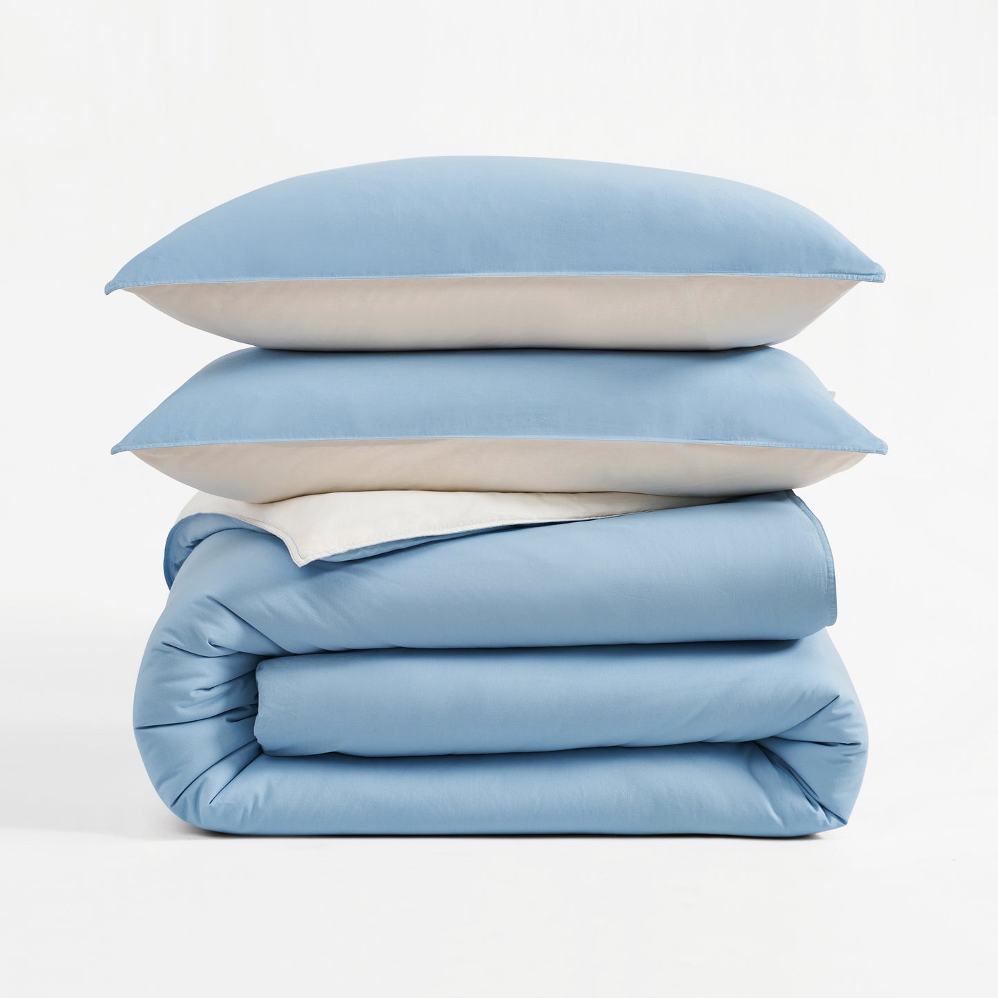 DKNY Reversible Vintage Washed Cotton Duvet Set