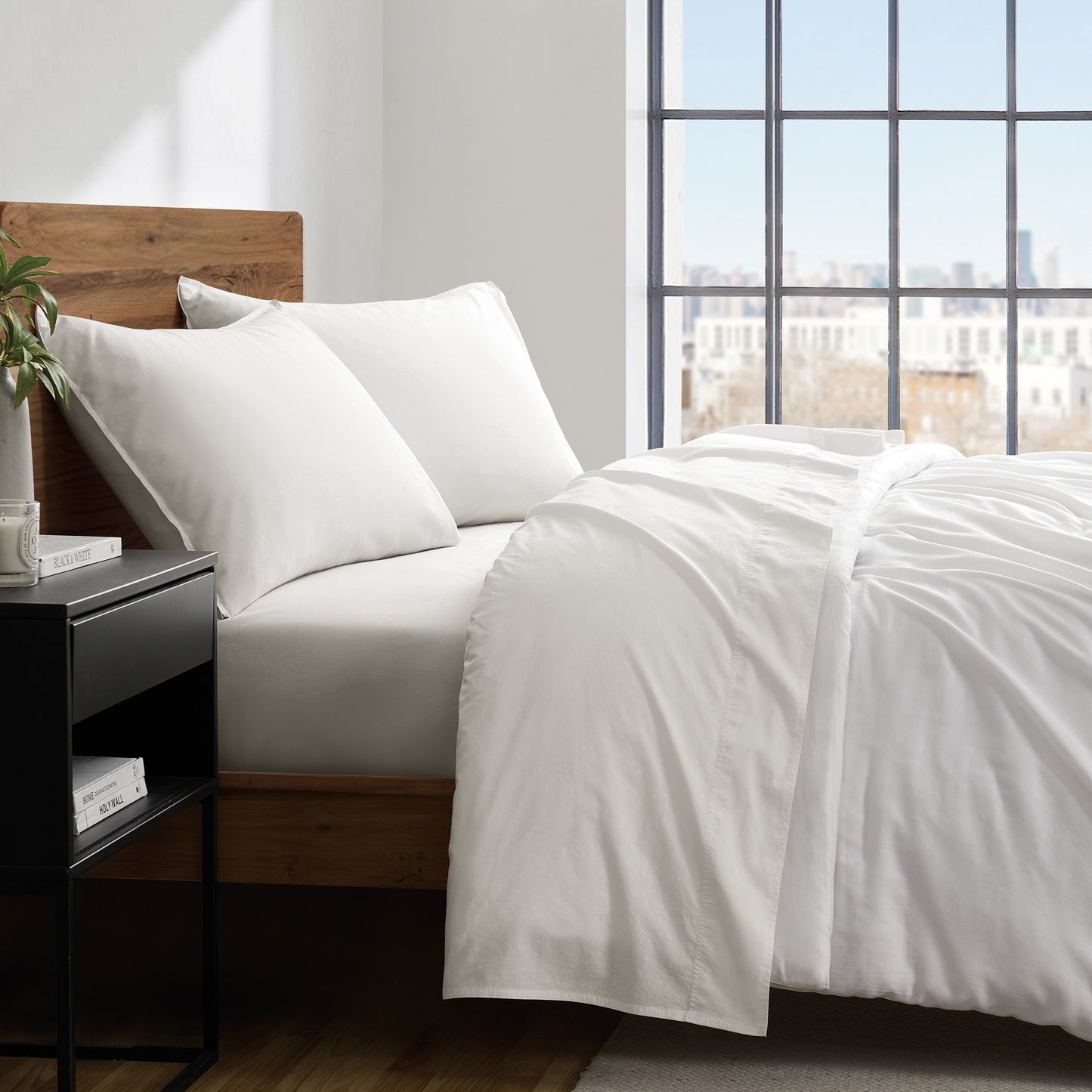 DKNY Vintage Washed Cotton Sheet Set