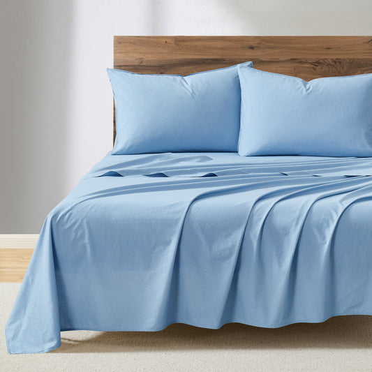 DKNY Vintage Washed Cotton Sheet Set