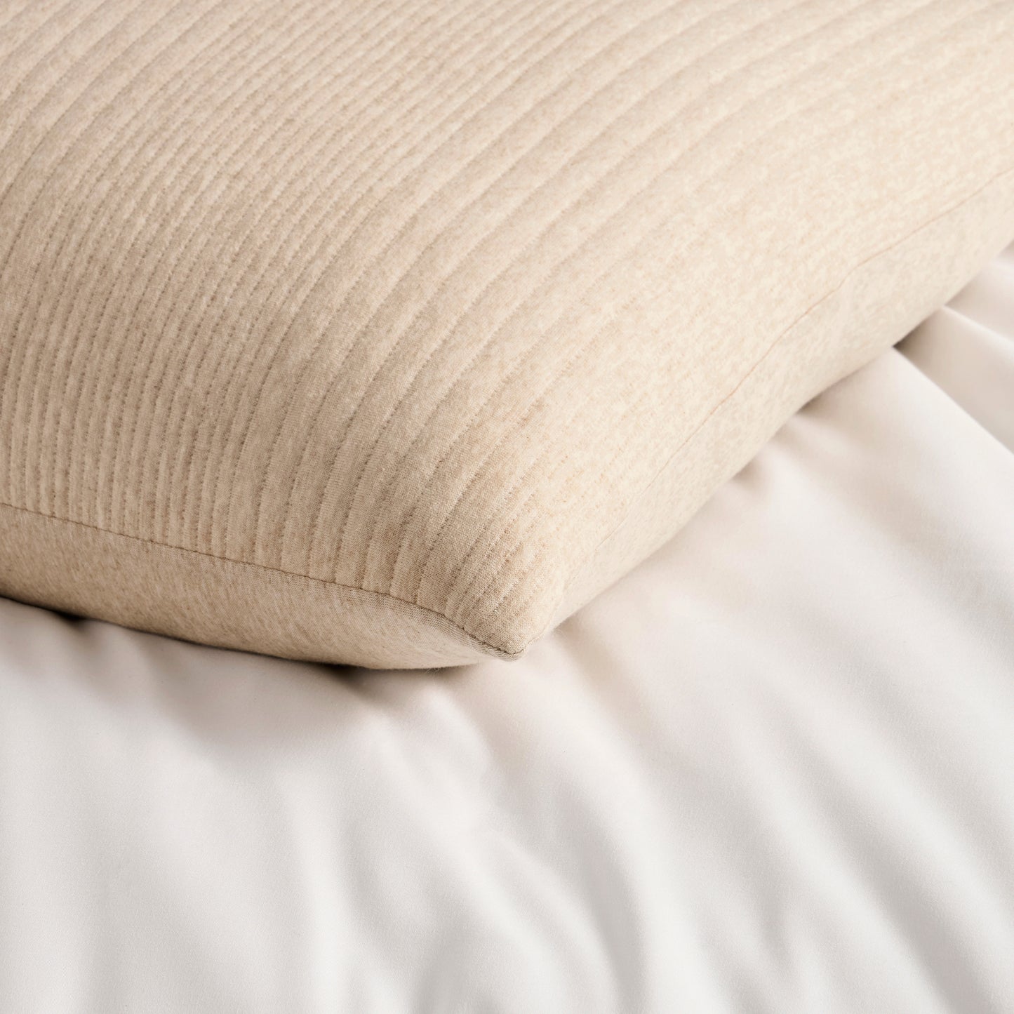 DKNY PURE Ribbed Jersey Decorative Pillow