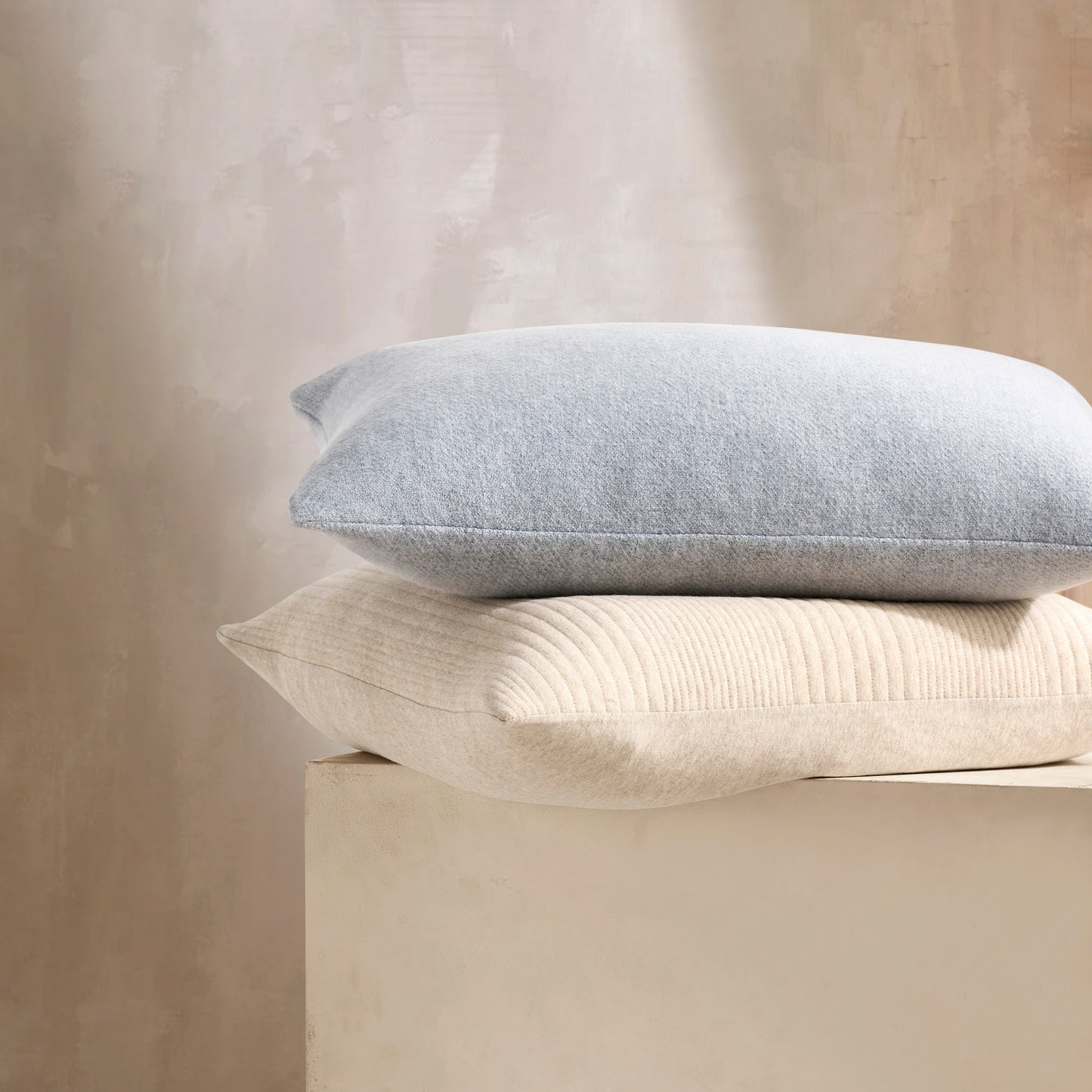 DKNY PURE Ribbed Jersey Decorative Pillow