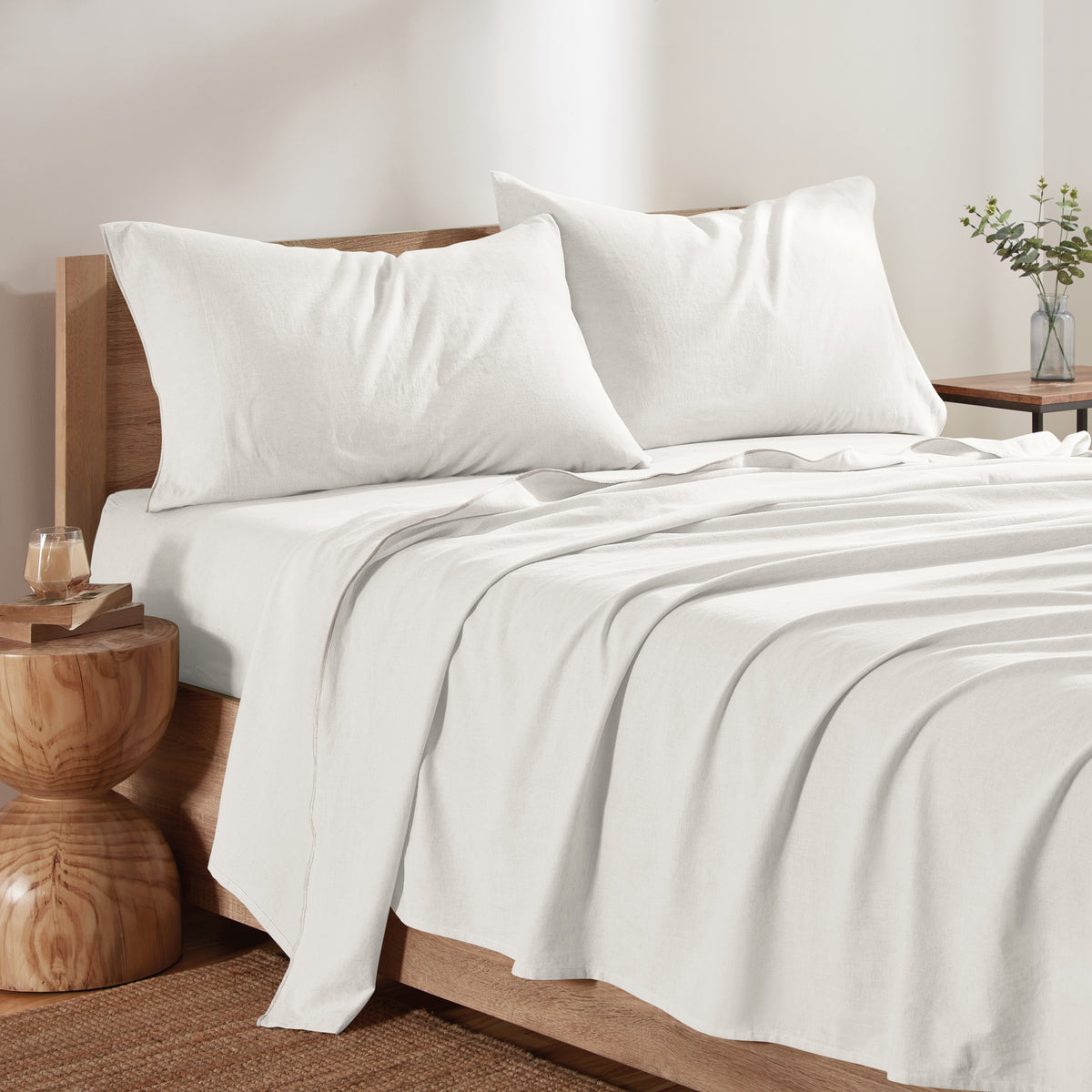 DKNY PURE Washed Linen Sheet Set