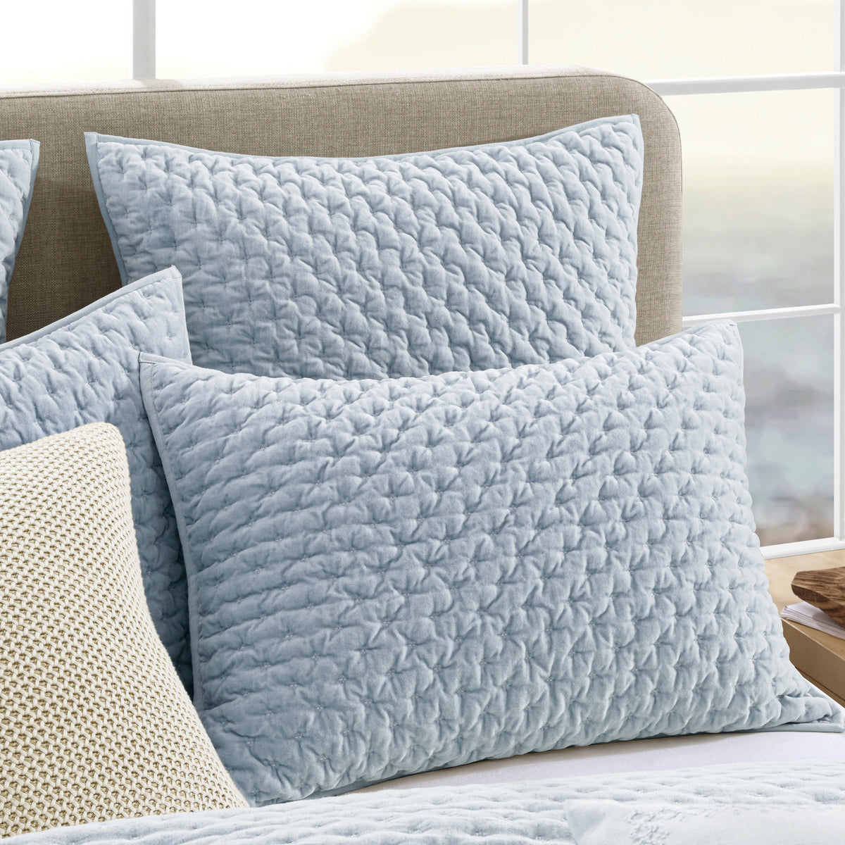 DKNY PURE Velvet Quilt Set