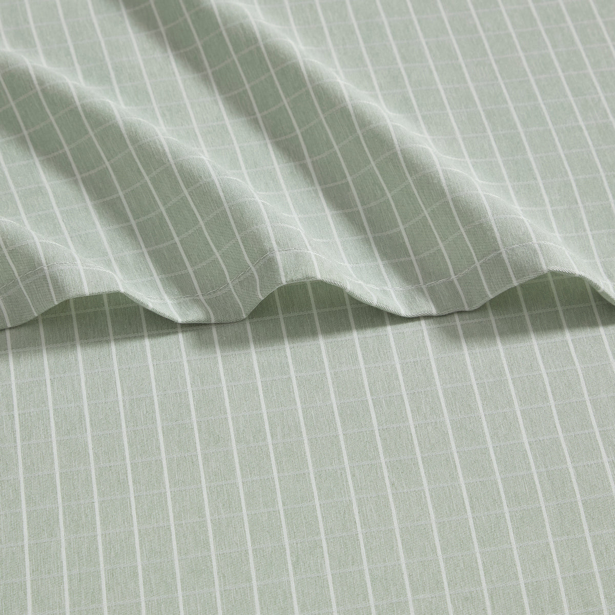 DKNY Heather-Hue Windowpane 6-Piece Sheet Set