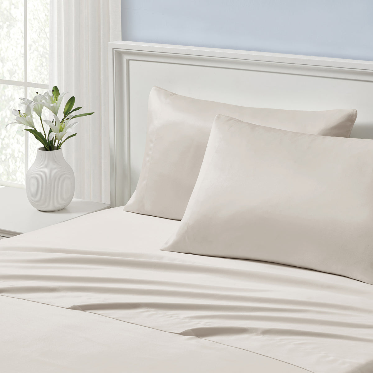 DKNY Matte Satin Pillowcase Pair