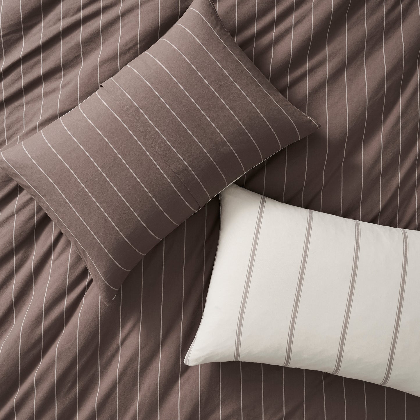 DKNY PURE Hudson Stripe Reversible Comforter Set