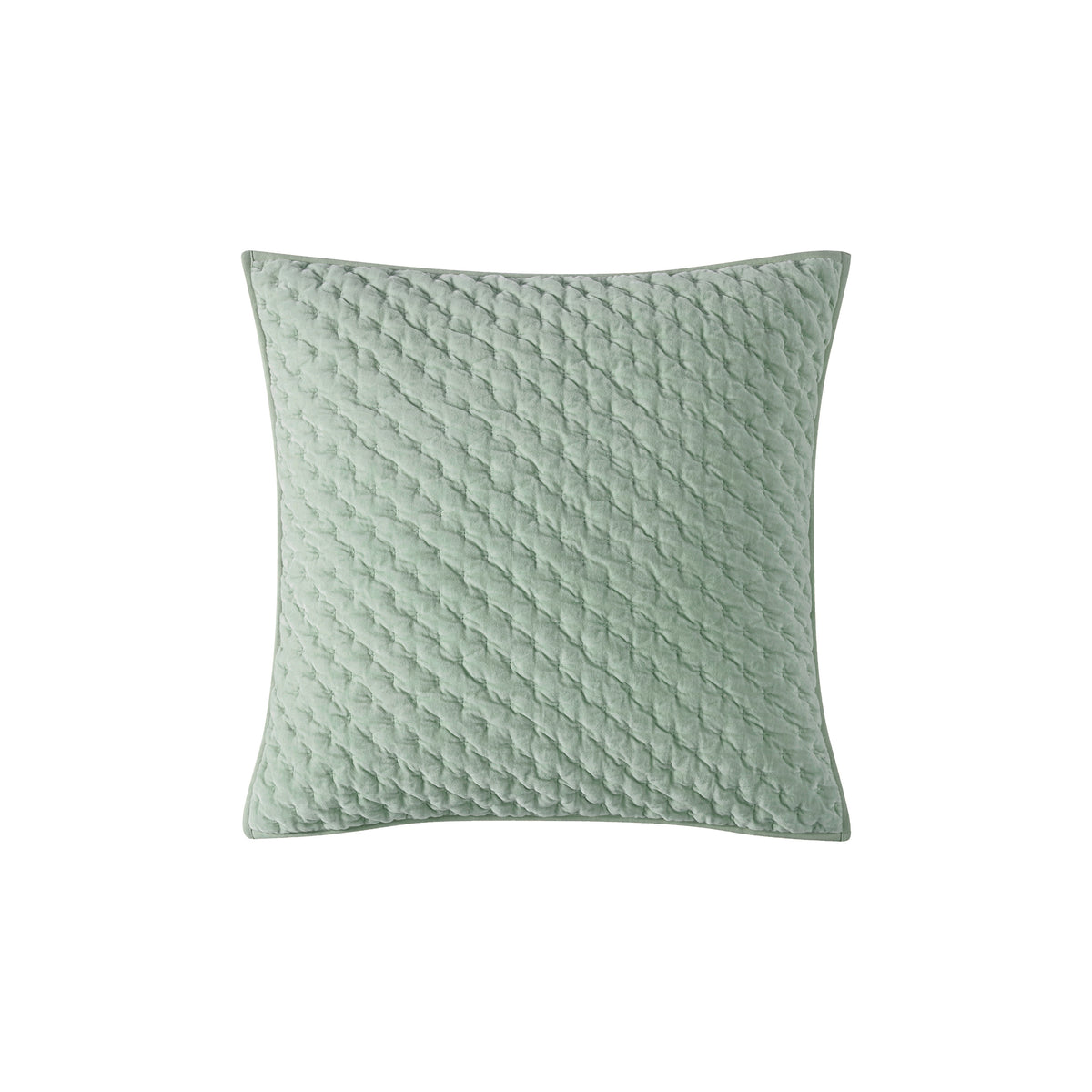 DKNY PURE Velvet Quilted Euro Sham