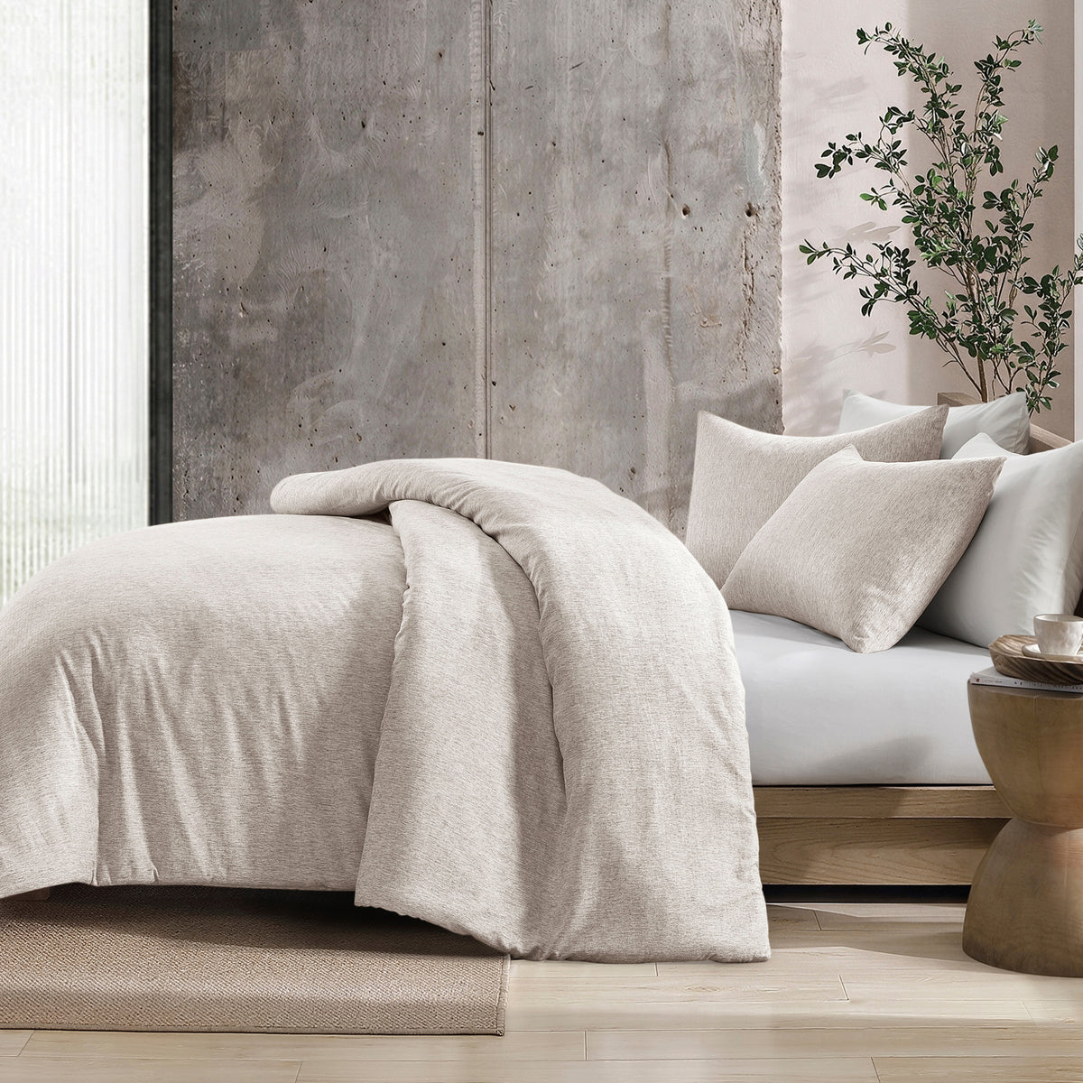 DKNY Pure Brushed Heather Herringbone Comforter Set