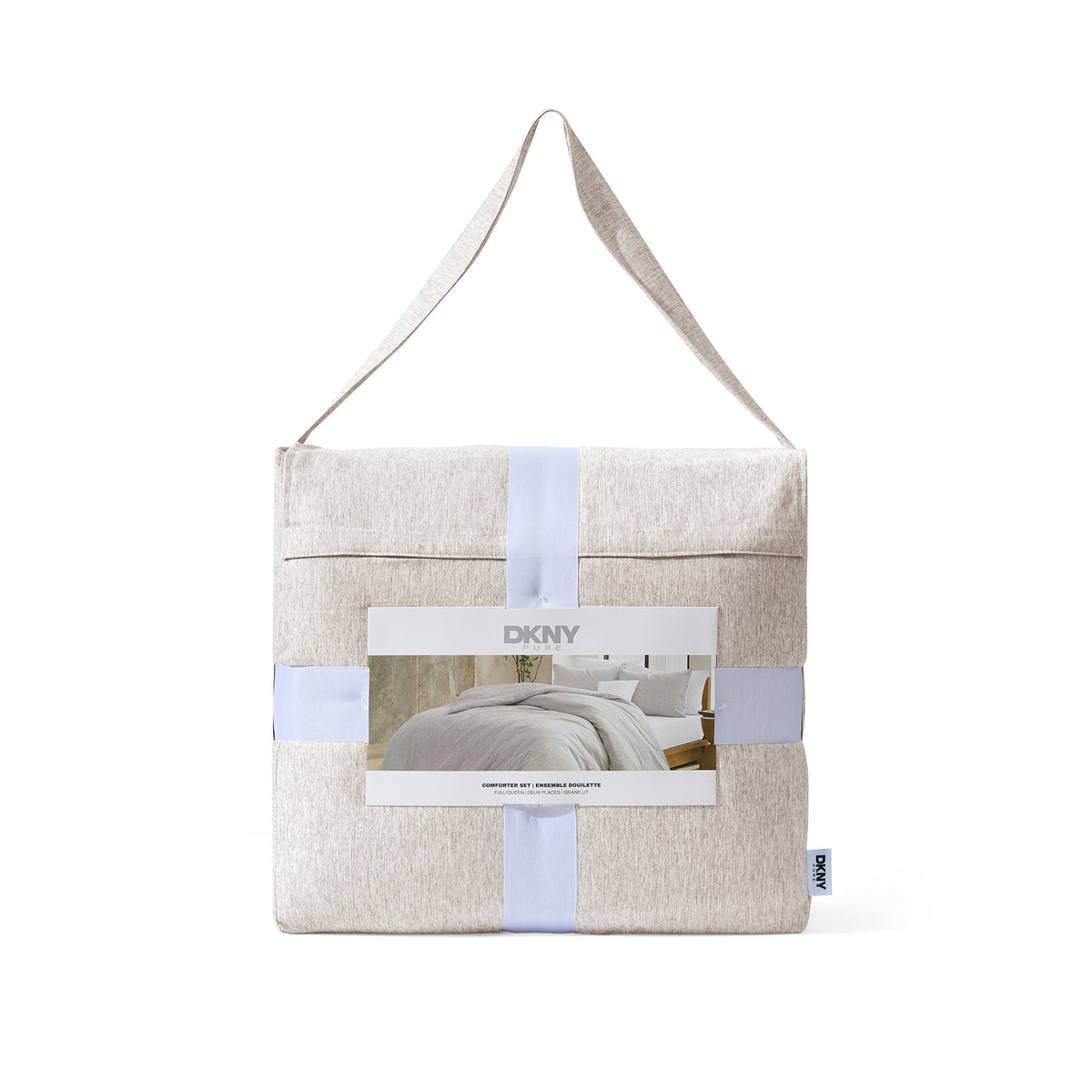 DKNY Pure Brushed Heather Herringbone Comforter Set