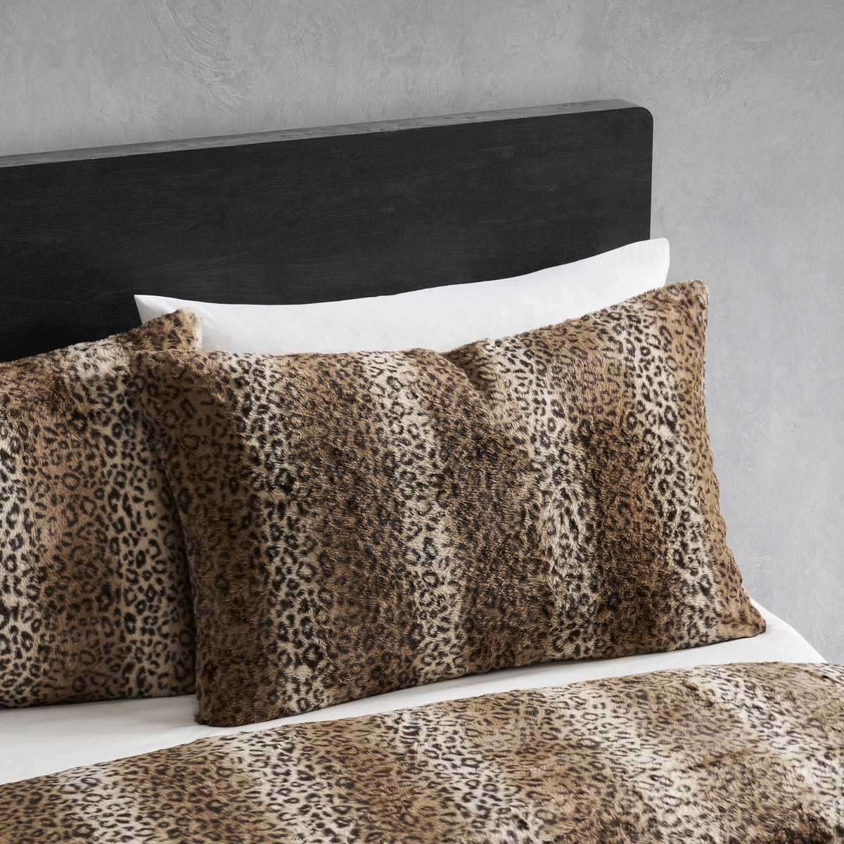 DKNY Simone Faux Fur 3-Piece Comforter Set