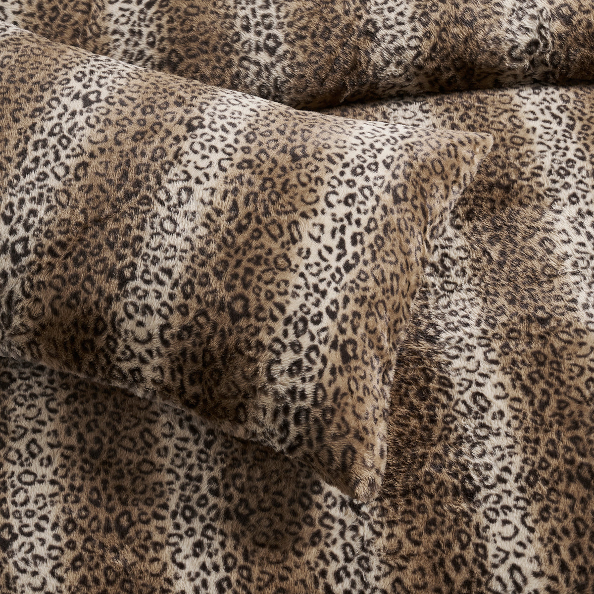 DKNY Simone Faux Fur 3-Piece Comforter Set