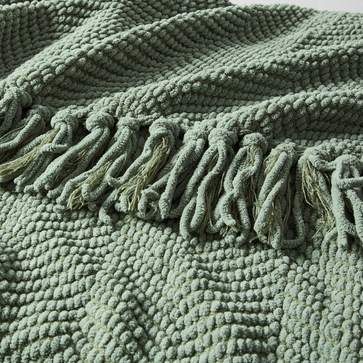 DKNY Chenille Herringbone Throw