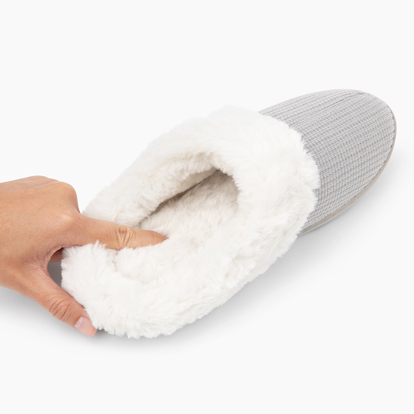 Brookstone Classic Comfort Memory Foam Slippers