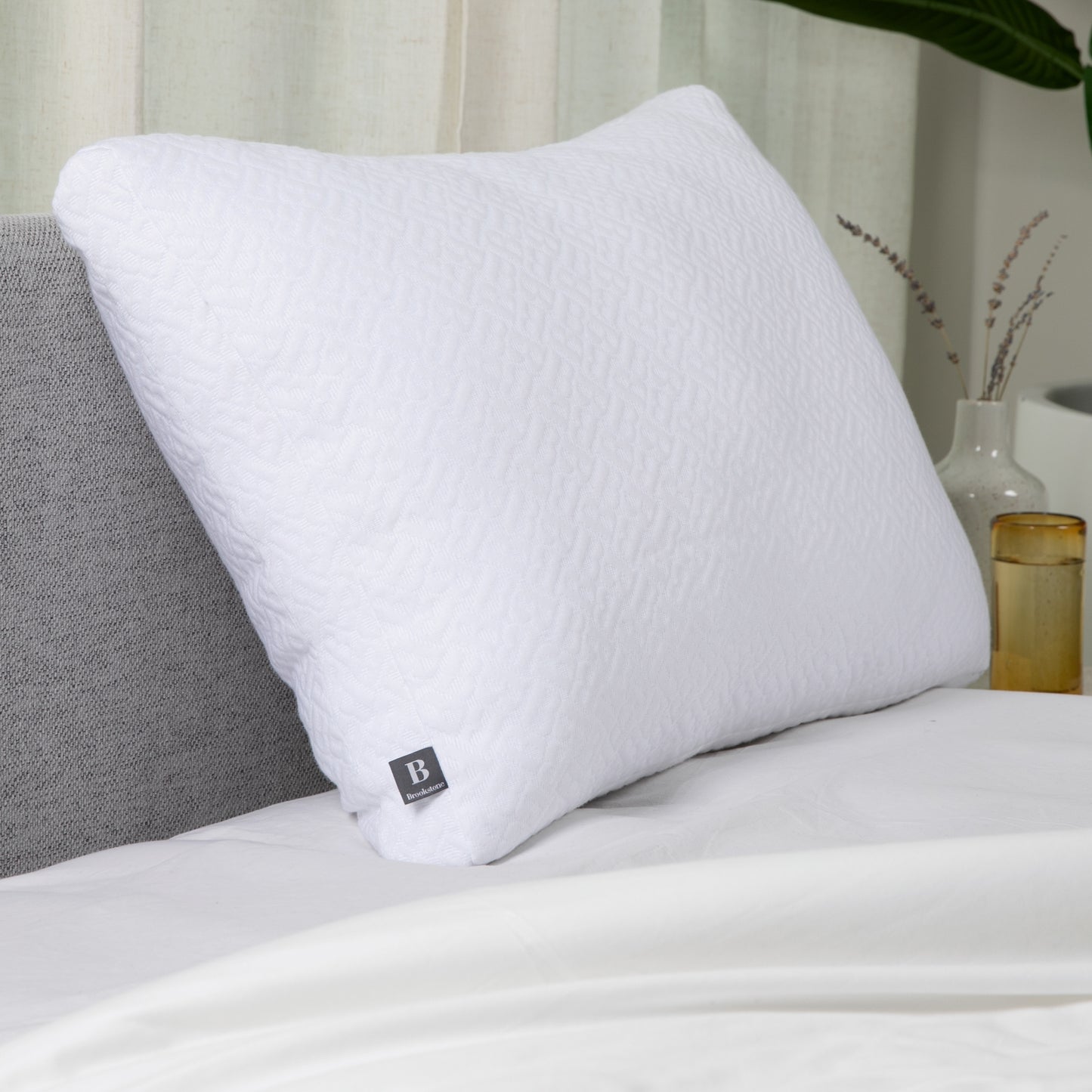 Brookstone TempSense Down Alternative Pillow – 2 Pack