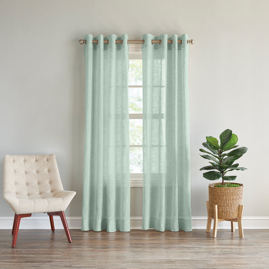 DKNY Classic Linen Grommet Curtains