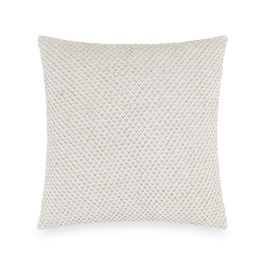 Donna Karan Home Beaded Netting Decorative Pillow, 18" x 18"
