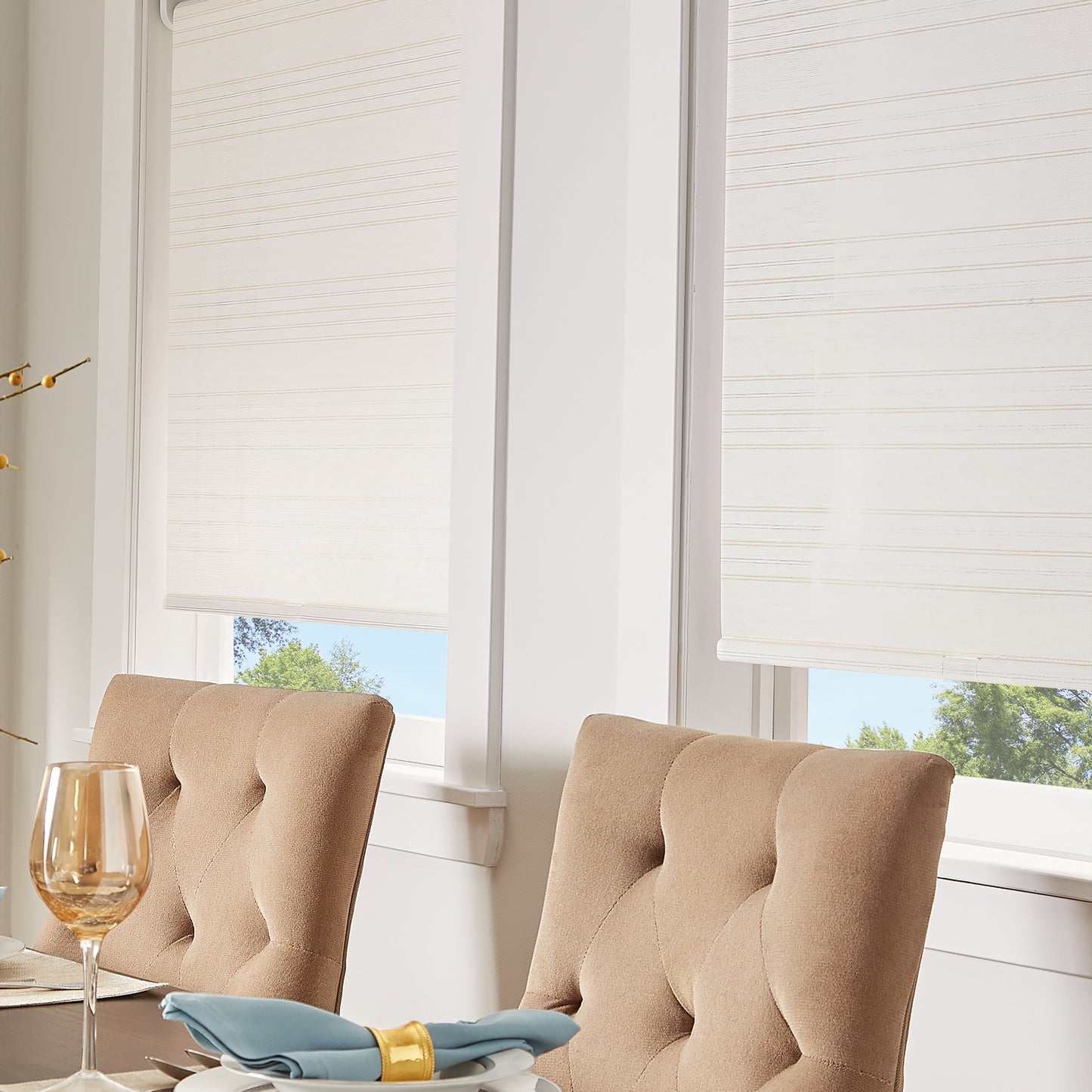 Curtainworks City Metallic Shades