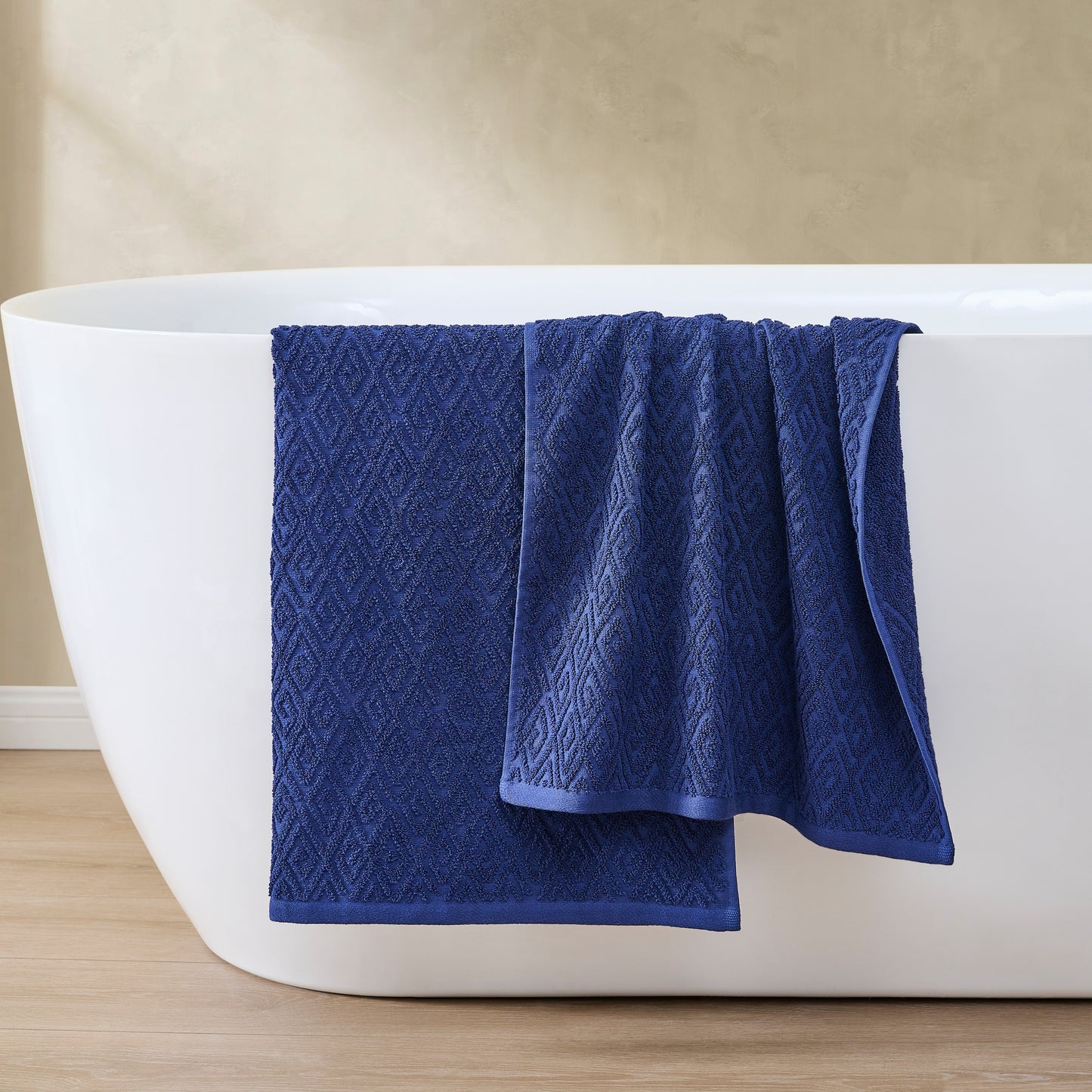 John Robshaw Maze Solid Texture Towel Collection