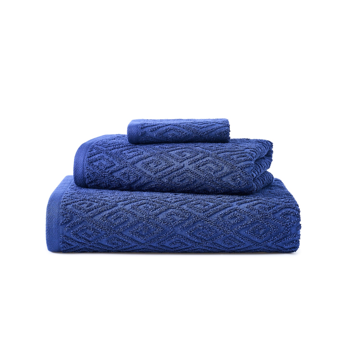 John Robshaw Maze Solid Texture Towel Collection