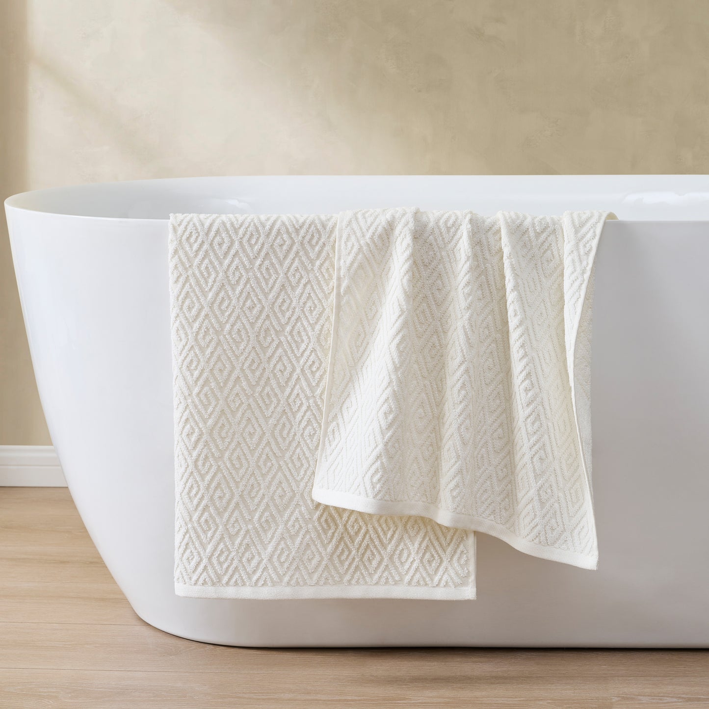 John Robshaw Maze Solid Texture Towel Collection
