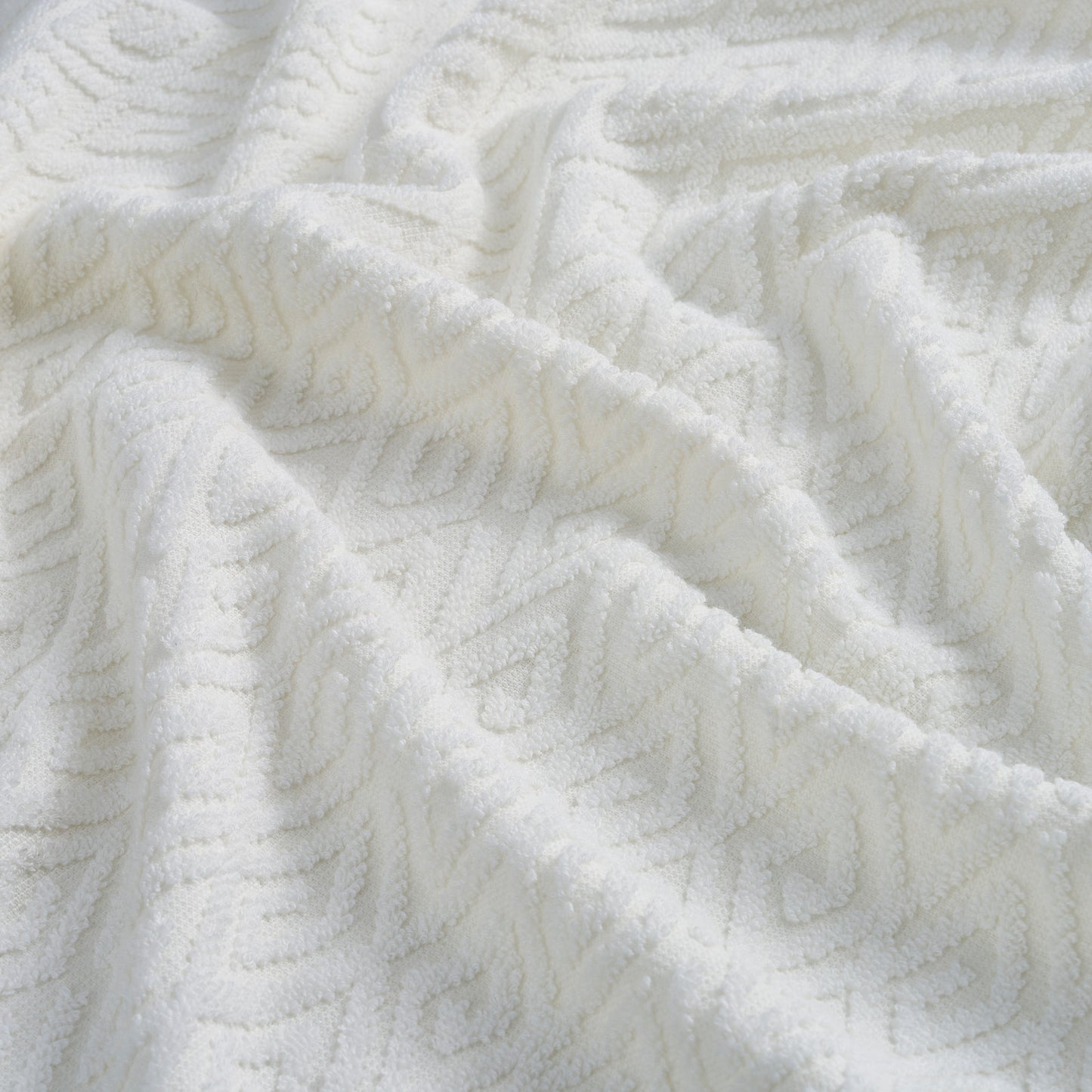 John Robshaw Maze Solid Texture Towel Collection