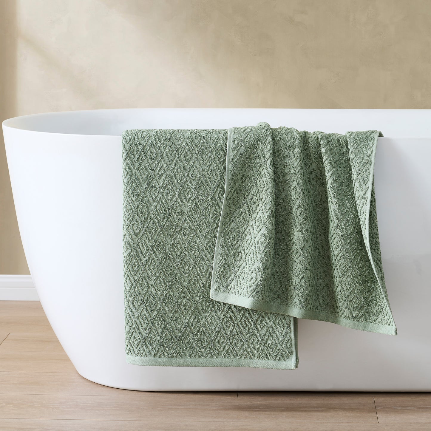 John Robshaw Maze Solid Texture Towel Collection