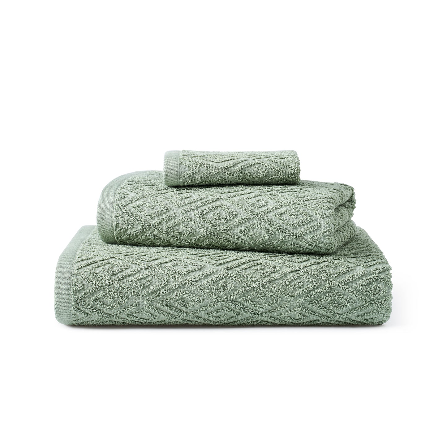 John Robshaw Maze Solid Texture Towel Collection