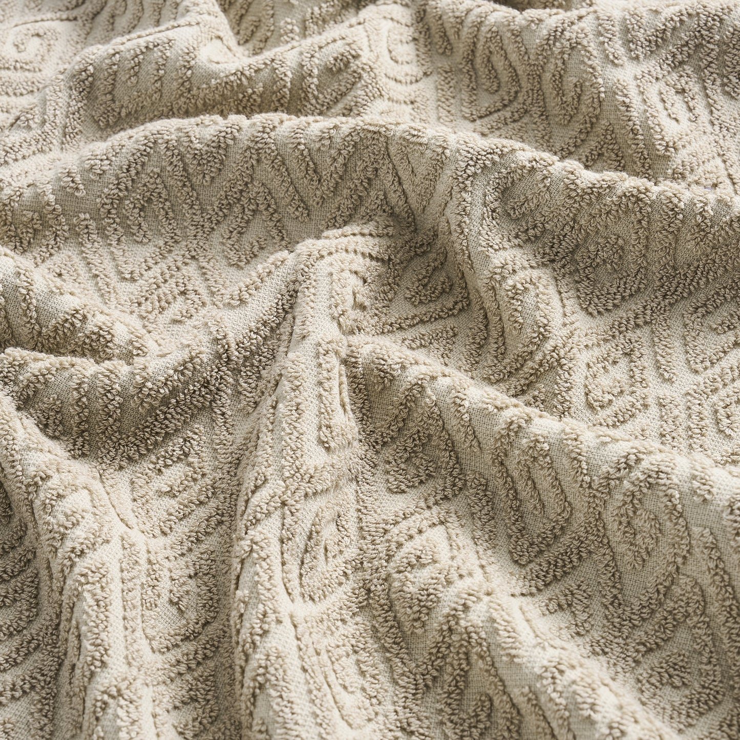 John Robshaw Maze Solid Texture Towel Collection