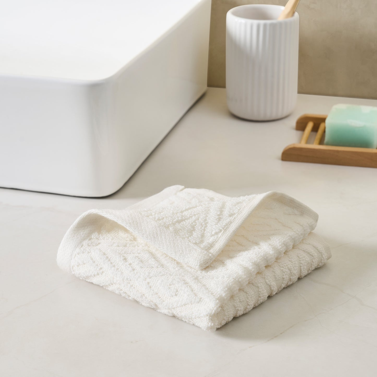 John Robshaw Maze Solid Texture Towel Collection