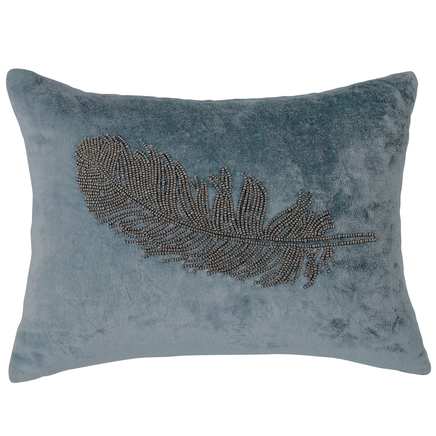 Michael Aram Feather Beaded Decorative Pillow