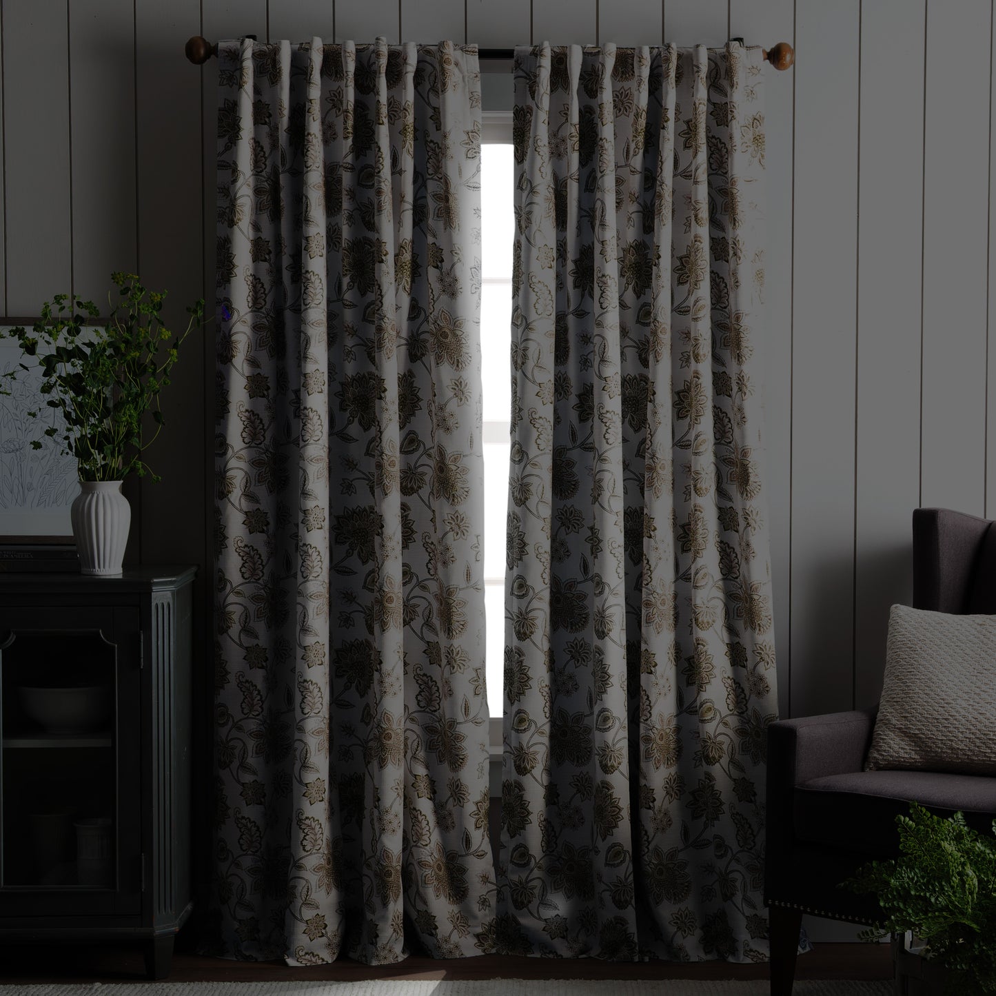 Martha Stewart Jakarta Curtain Panel Pairs