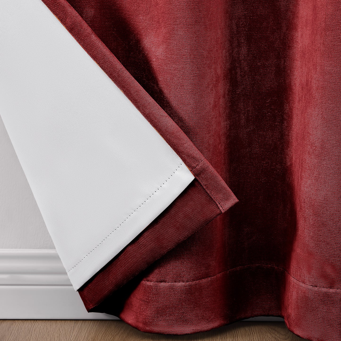 Martha Stewart Lucca Velvet Blackout Curtain Panel