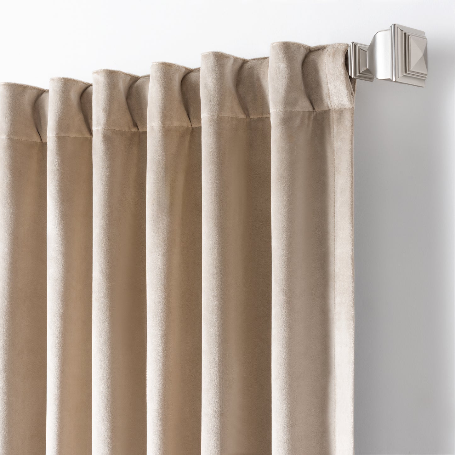 Martha Stewart Martha’s Velvet Curtain Panel Pair