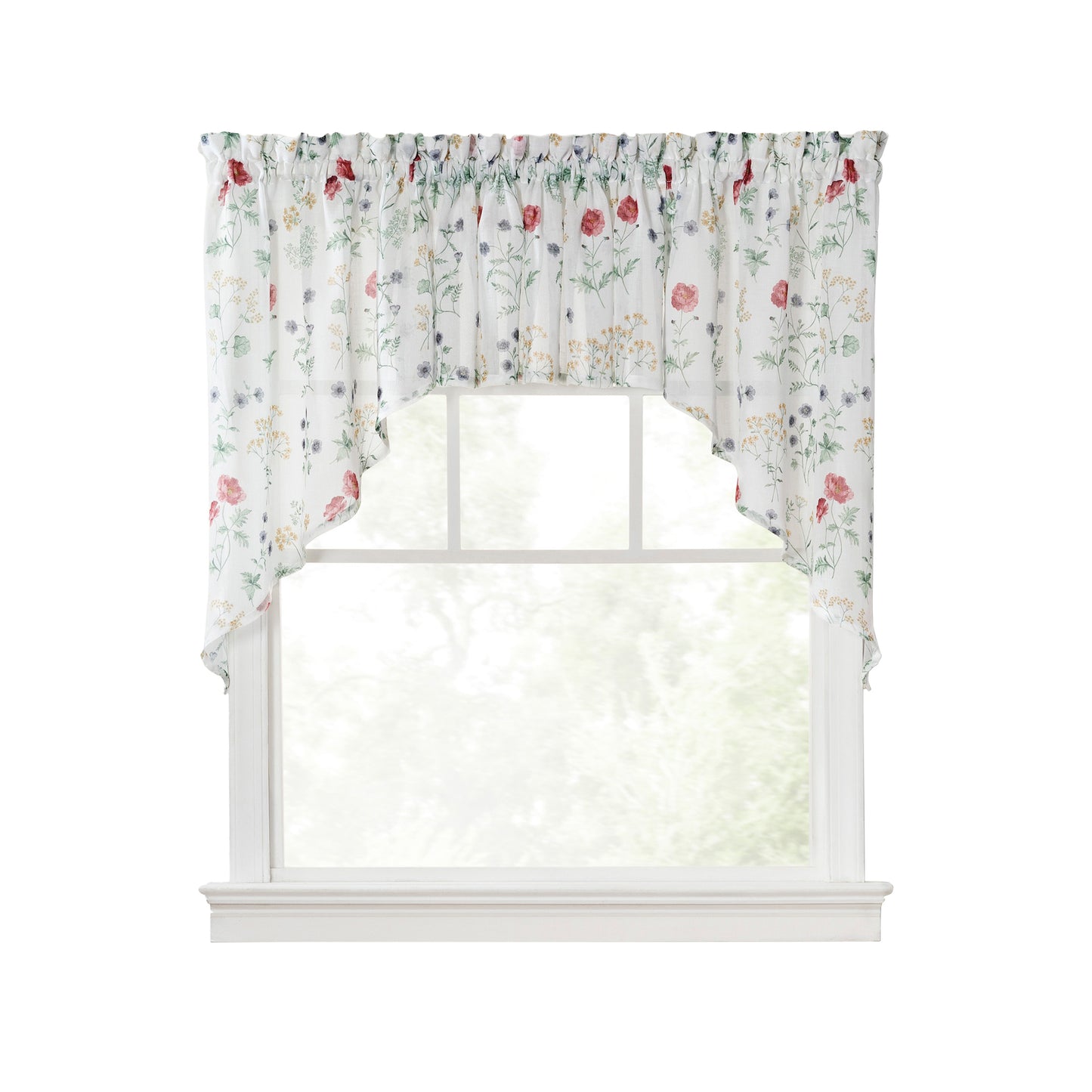 Martha Stewart Martha’s Garden Curtain Swag