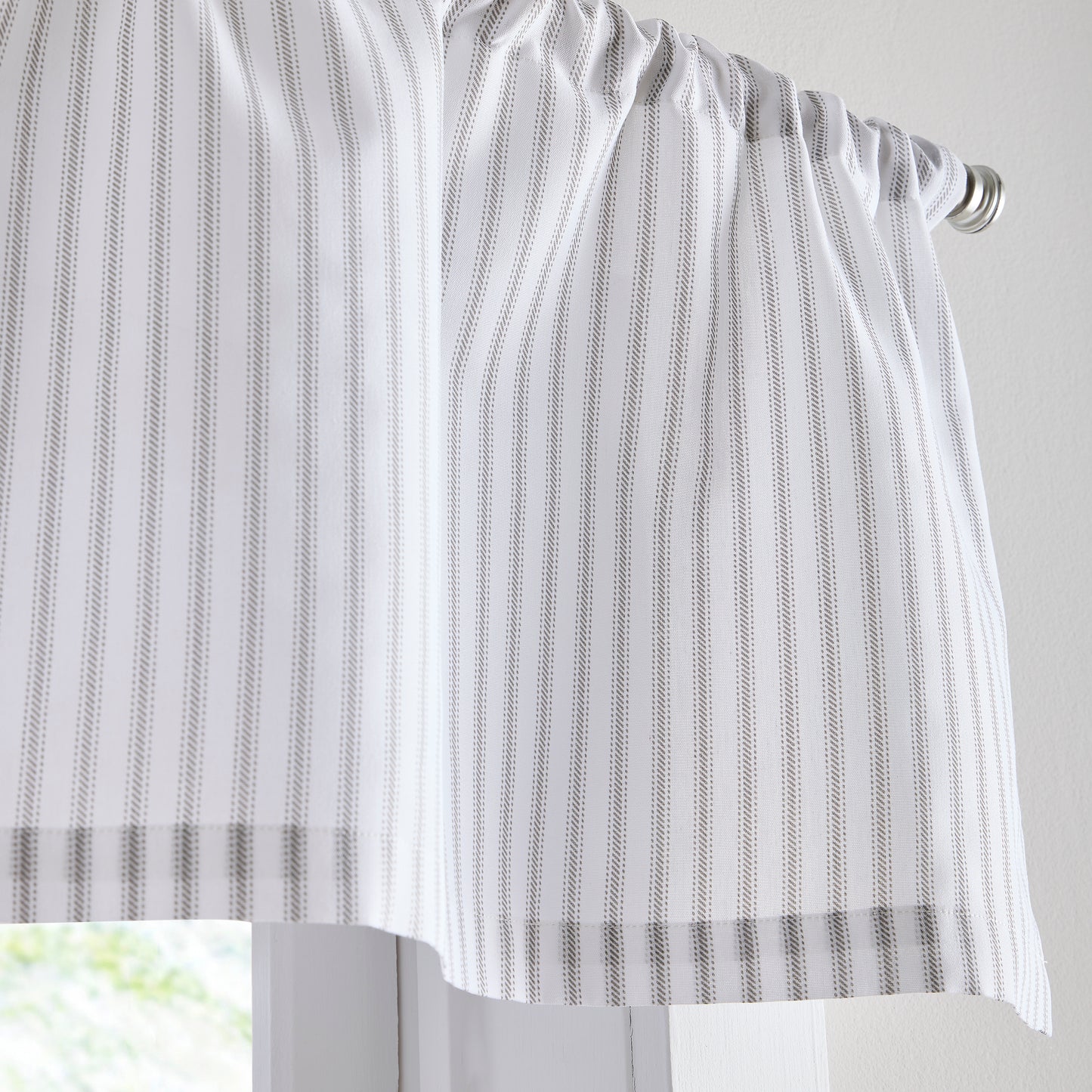 Curtainworks James Valance and Tier Set