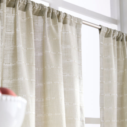 Martha Stewart Ava 3-Piece Valance & Tiers Set