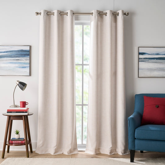 Tommy Hilfiger Hudson Room Darkening Curtain Panel Pair