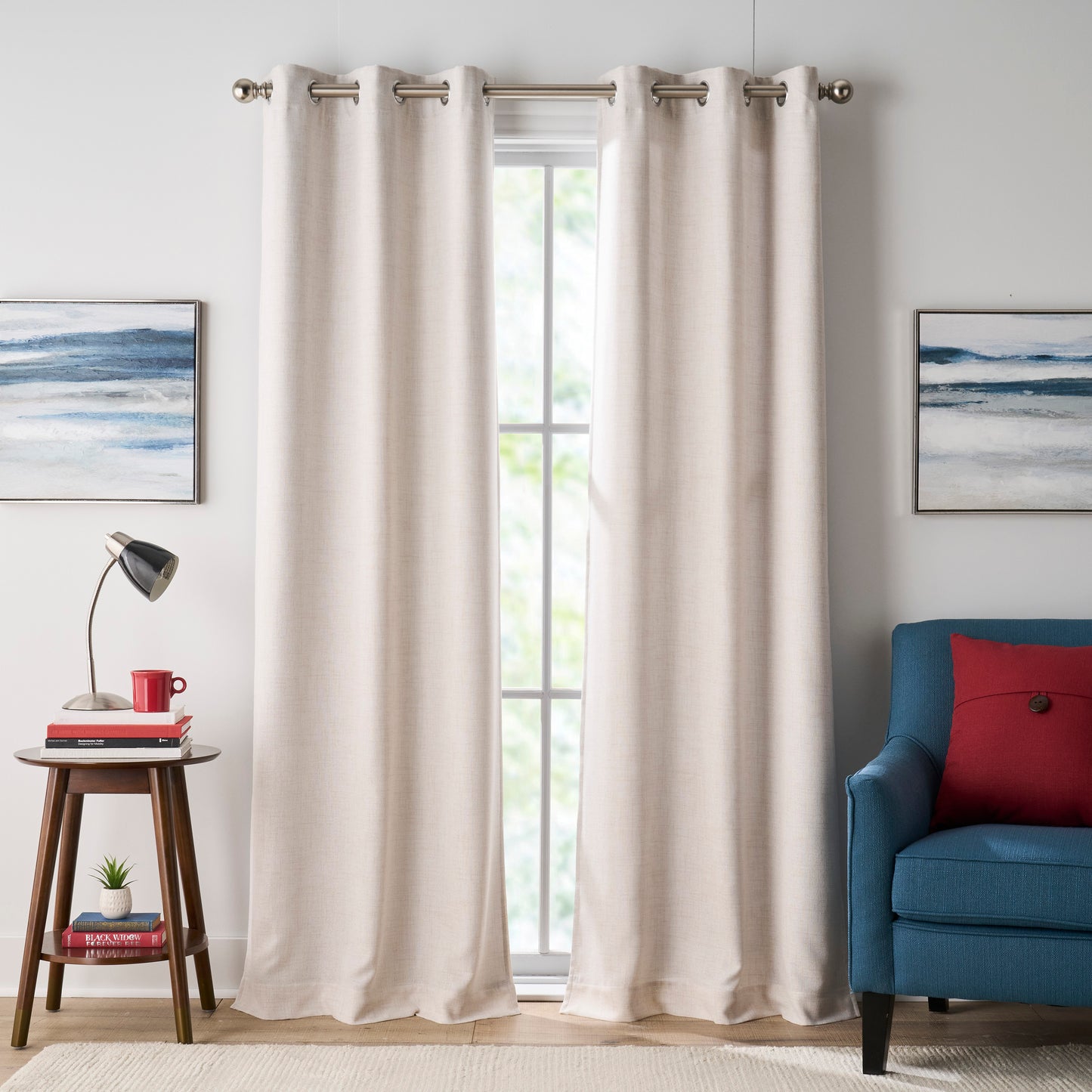 Tommy Hilfiger Hudson Room Darkening Curtain Panel Pair