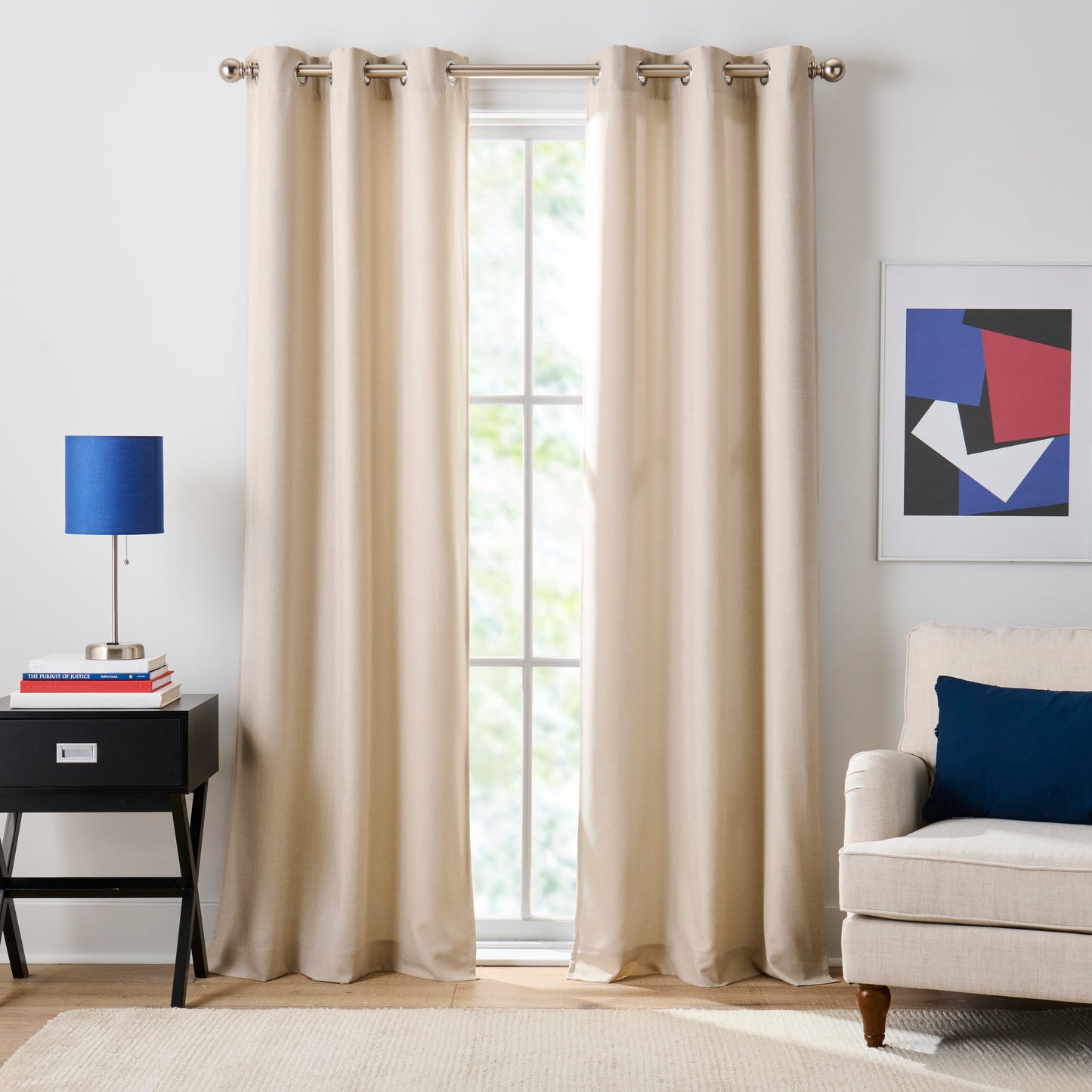 Tommy Hilfiger Jacob Curtain Panel Pair